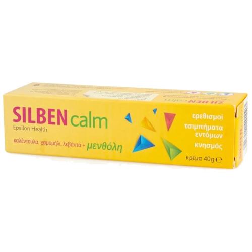 Silben Calm Cream with Calendula Κρέμα με Καλέντουλα που Ανακουφίζει Από Ερεθισμούς & Τσιμπήματα 40g